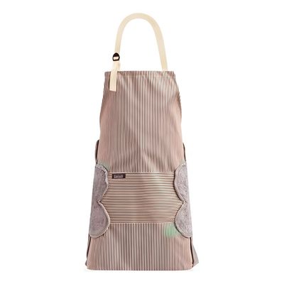 Beram Unisex Bib Apron Brown
