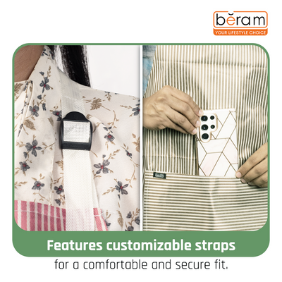Beram Unisex Bib Apron Green