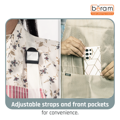 Beram Unisex Bib Apron Set of 3