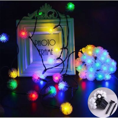 3m Long Multicolor Chuzzle String Lights with Batteries 20 LED Decorative Lights