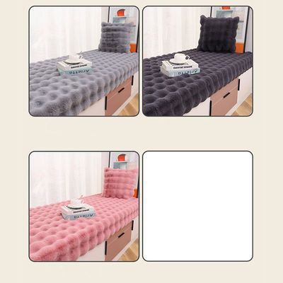 Bubble Plush Carpet - Imitation Rabbit Fur for Home Déco (Size - 60 x 120CM)