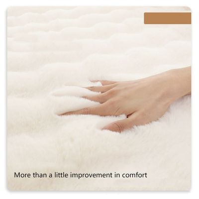 Bubble Plush Carpet - Imitation Rabbit Fur for Home Déco (Size - 60 x 120CM)
