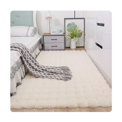 Bubble Plush Carpet - Imitation Rabbit Fur for Home Déco (Size - 60 x 120CM)