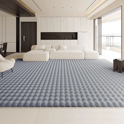 Rabbit Fur Area Rug – Plush Carpet for Living Room & Bedroom (Size - 60 x 180CM)