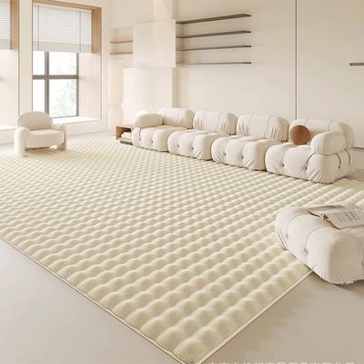 Rabbit Fur Area Rug – Plush Carpet for Living Room & Bedroom (Size - 60 x 180CM)