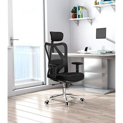 Splendor 7D Office Chair (High Back, Black)