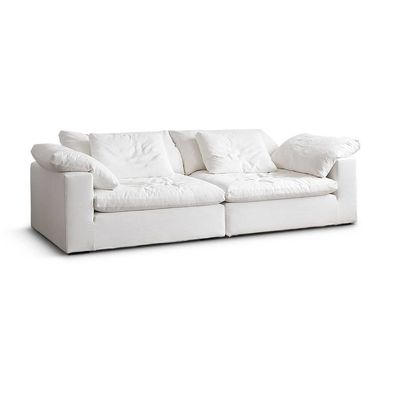 (L200*W850*H700)Maple Home 2-seater Sofa Modular Cloud Couch Sofas Set Compression Sponge Sectional Lounge High Density Foam Living Room Apartment Furniture