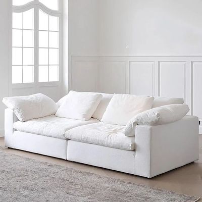 (L200*W850*H700)Maple Home 2-seater Sofa Modular Cloud Couch Sofas Set Compression Sponge Sectional Lounge High Density Foam Living Room Apartment Furniture