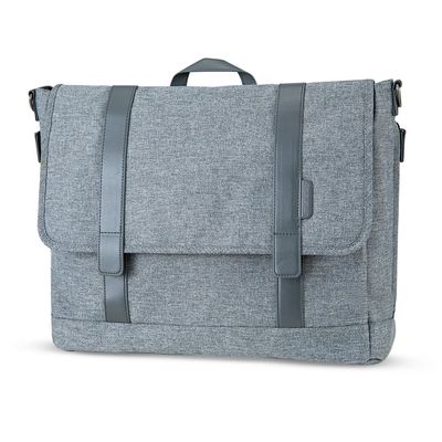 Little Story Dad's Diaper Bag w/ Changing Mat & Stroller Straps - Grey Little Story Dad's Diaper Bag w/ Changing Mat & Stroller Straps - Grey