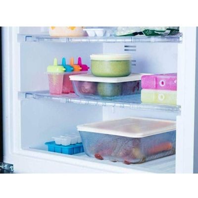 Pyrex Cook&Freeze 0.8L Square Glass Dish with Lid - Oven, Microwave, Freezer & Dishwasher Safe