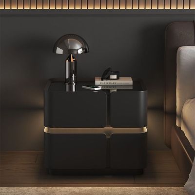 Modern Bedside Black