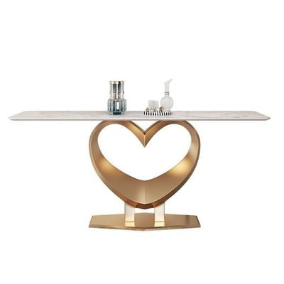 Heart Shape Console Table 150Cm