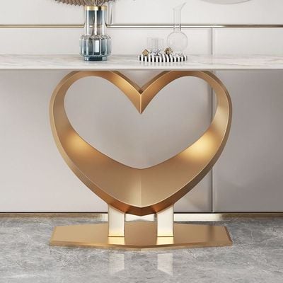 Heart Shape Console Table 150Cm