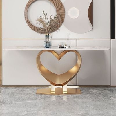 Heart Shape Console Table 150Cm