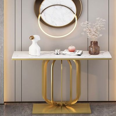 Console Table Matt Gold 150Cm