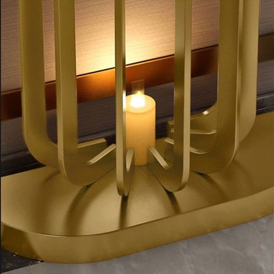 Console Table Matt Gold 150Cm