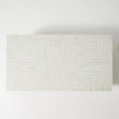 Lipari Coffee Table - Grey Bone Inlay