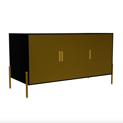 Vihaan Sideboard Buffet - Brass Clad