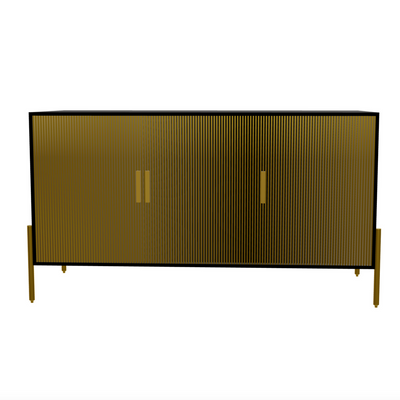 Vihaan Sideboard Buffet - Brass Clad