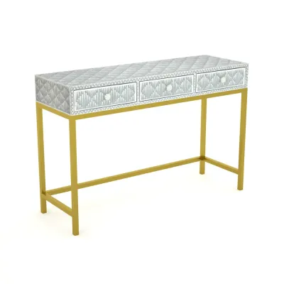 Elnaz Dresser Console - Grey Bone Inlay