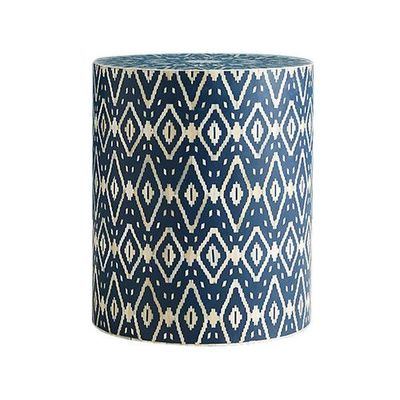 Jade Side Table - Blue Bone Inlay