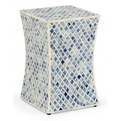 Naveli Side Table - Blue Bone Inlay