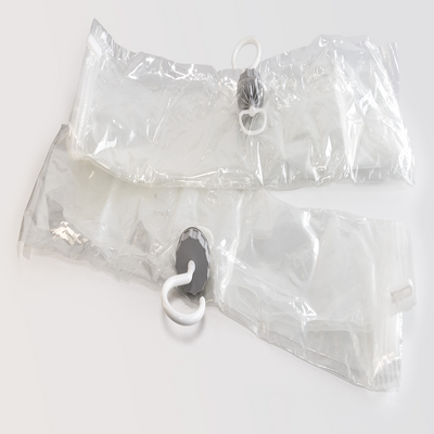 Airzip Vacuum Bag Hanger, Space Saver Bag for Clothing, Suits and Jackets, Storage Sealer Closet Travel Organizers, Clear, Set of 2 Different Sizes 105 x 70 cm + 145 x 70 cm- 25507