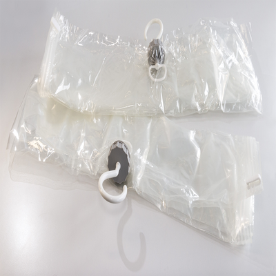 Airzip Vacuum Bag Hanger, Space Saver Bag for Clothing, Suits and Jackets, Storage Sealer Closet Travel Organizers, Clear, Set of 2 Different Sizes 105 x 70 cm + 145 x 70 cm- 25507