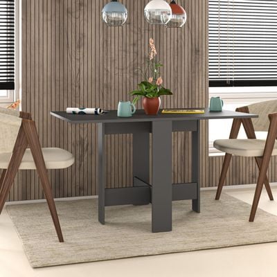 Mourah Artemo Foldable Dining Table - Anthracite - 2 Years Warranty