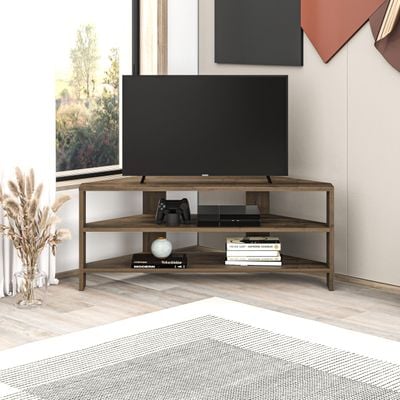 Thales Corner TV Stand up to 43 Inch - Hitit- 2 Years Warranty