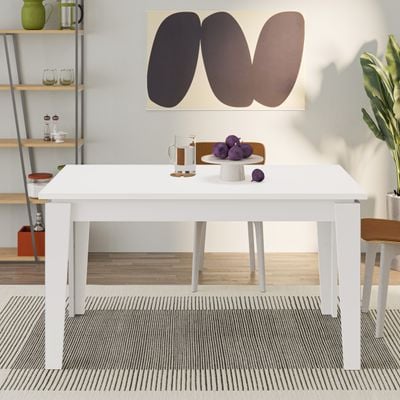 Tolmen Extendable Dining Table L 140 X W 80 - White