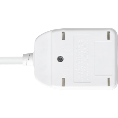 Masterplug  BOG10-ME 10m Extension Cord - Single Socket Power Cable Extender with 13 Amp Fuse, BS1363-2 Certified, Safe Wire Extension for Home & Office