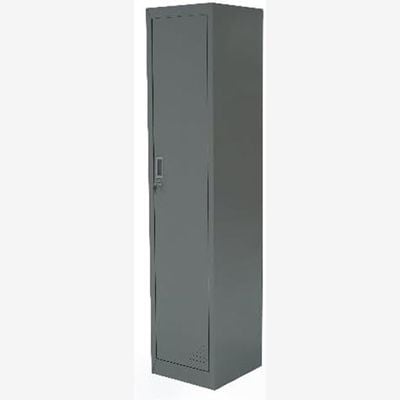 Empire Furniture Steel Single Tier Locker, Ash, 180H x 45D x 40W