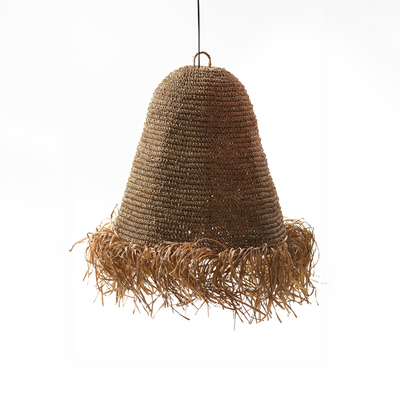 SHAGGY LIGHT PENDANT - BROWN