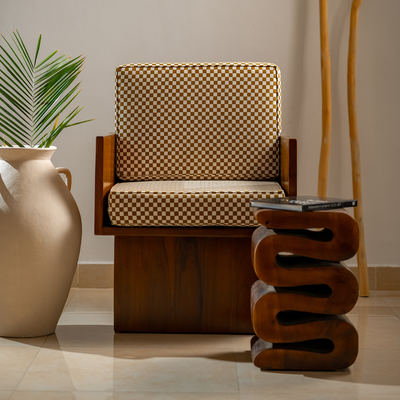 The Checkmate Chair - Black