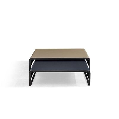 Oliver Leather Coffee Table Set