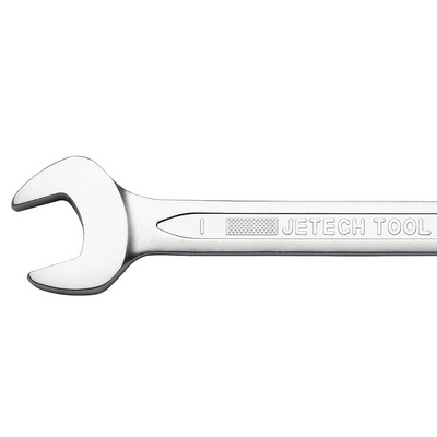 Jetech 1 Inch Combination Wrench - Industrial Grade Spanner with 12-Point Design, 15-Degree Offset, Made with Durable Chrome Vanadium Steel in Sand Blasted Finish, Forged, Heat-Treated, SAE 