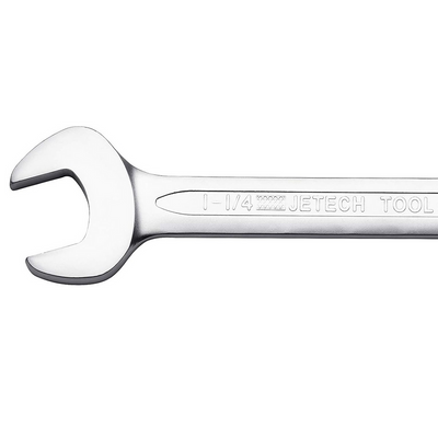 Jetech 1-1/4 Inch Combination Wrench - Industrial Grade Spanner with 12-Point Design, 15-Degree Offset, Made with Durable Chrome Vanadium Steel in Sand Blasted Finish, Forged, Heat-Treated, SAE