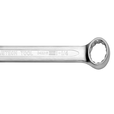 Jetech 1-1/8 Inch Combination Wrench - Industrial Grade Spanner with 12-Point Design, 15-Degree Offset, Durable Chrome Vanadium Steel, Forged, Heat-Treated, SAE 
