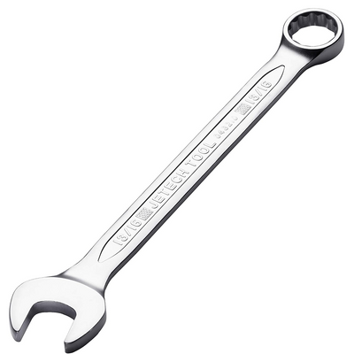 Jetech 13/16 Inch Combination Wrench, Industrial Grade Spanner with 12-Point 15-Degree Offset, Made with Chrome Vanadium Steel, Forged Heat-Treated, SAE 