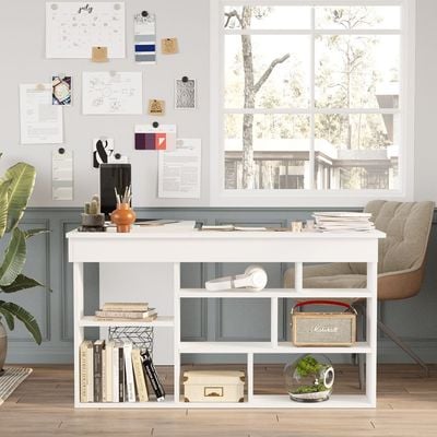 Home Canvas Tywin Corner Desk White