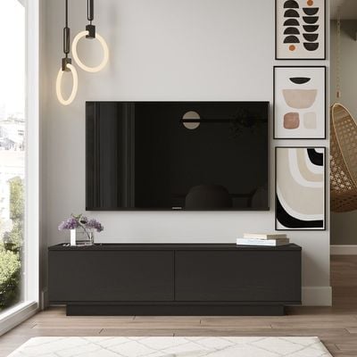 Home Canvas Fonda TV Unit Black