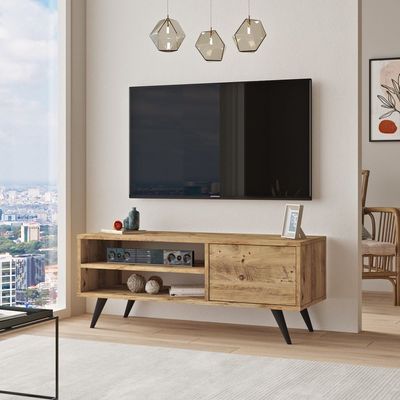 Home Canvas Cloud TV Unit Pine