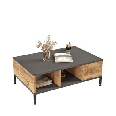 Home Canvas Royal Coffee Table  Pine and Grey