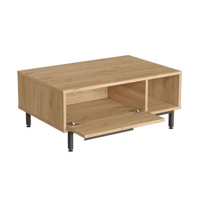 Home Canvas Ocean Coffee Table Oak