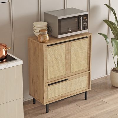 Home Canvas Ocean Multi Purpose Cabinet Oak