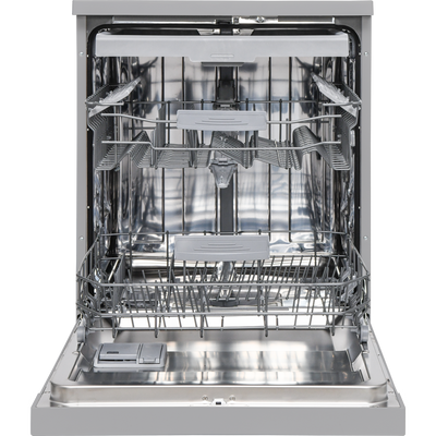 Daewoo Dishwasher, 6 Programmes, 15 Place Settings, Delay Option, Adjustable Racks , Silver  , Free Standing, 15 Place Setting, 6 Programes, 1 Year Warranty., Silver, Ddw-Z1513S