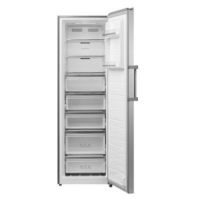 Daewoo Upright Freezer, No Frost, Convertible, 257L Capacity, Stainless Steel , 257 Litre, No Frost , 3D Circulation, Energy Saving , Convertable, Stainless Steel , Duf-392S