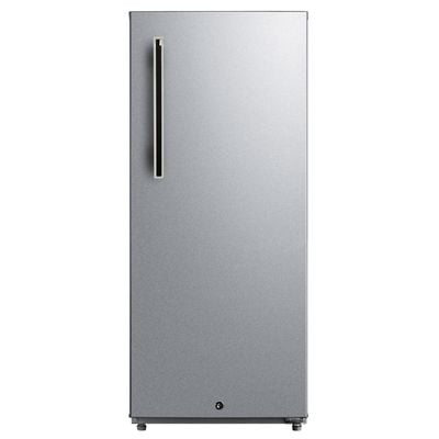 Daewoo Single Door Refrigerator, Fridge, 190 L Capacity, Tempered Glass, Silver, Freezer , Single-Door, 190 Litre, Defrost, Powerful Compressor , Tempered Glass , Manual Control, Silver, Fr-250Vsn