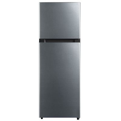 Daewoo Top Mount Refrigerator, Fridge, 338L Capacity, Tempered Glass, No Frost, Stainless Steel, Freezer , Top-Mount, 338 Litre, No-Frost , Powerful Compressor , Tempered Glass , Manual Control, Stainless Steel , Fr-468Vsn